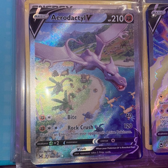 Aeorodactyl V 2022 180/196 pokémon